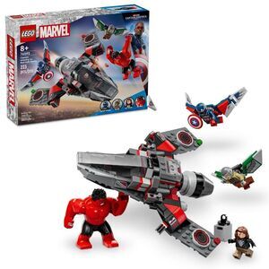 LEGO - Marvel Captain America vs. Red Hulk Battle Su Red